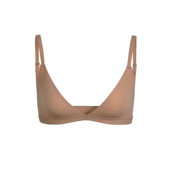 SKIMS Other - NWOT Skims Triangle Adjustable Strap Bralette Taupe Size XXS